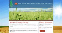Desktop Screenshot of gangaflour.com